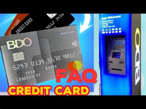 bdo credit card how to cash advance|PAANO IWITHDRAW ANG PERA SA CREDIT CARD.